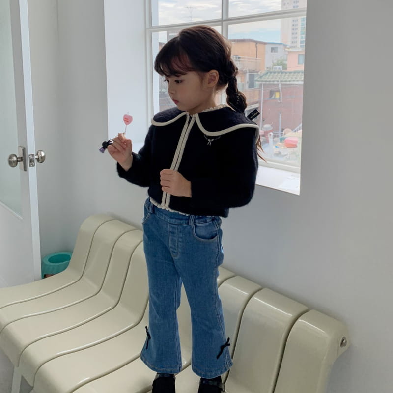 Momo Ann - Korean Children Fashion - #childofig - Knit Zip-up - 10