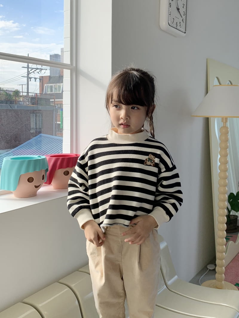 Momo Ann - Korean Children Fashion - #childofig - ST Bear Tee - 8
