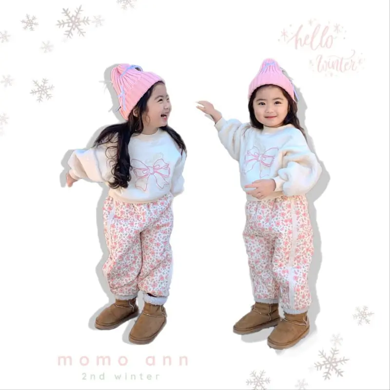 Momo Ann - Korean Children Fashion - #childofig - Flower Padding Pants - 11