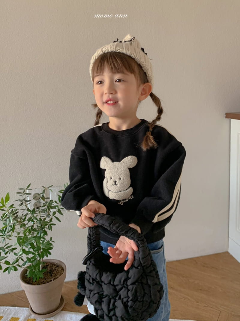 Momo Ann - Korean Children Fashion - #childrensboutique - Bbogle Bunny Sweatshirt - 3