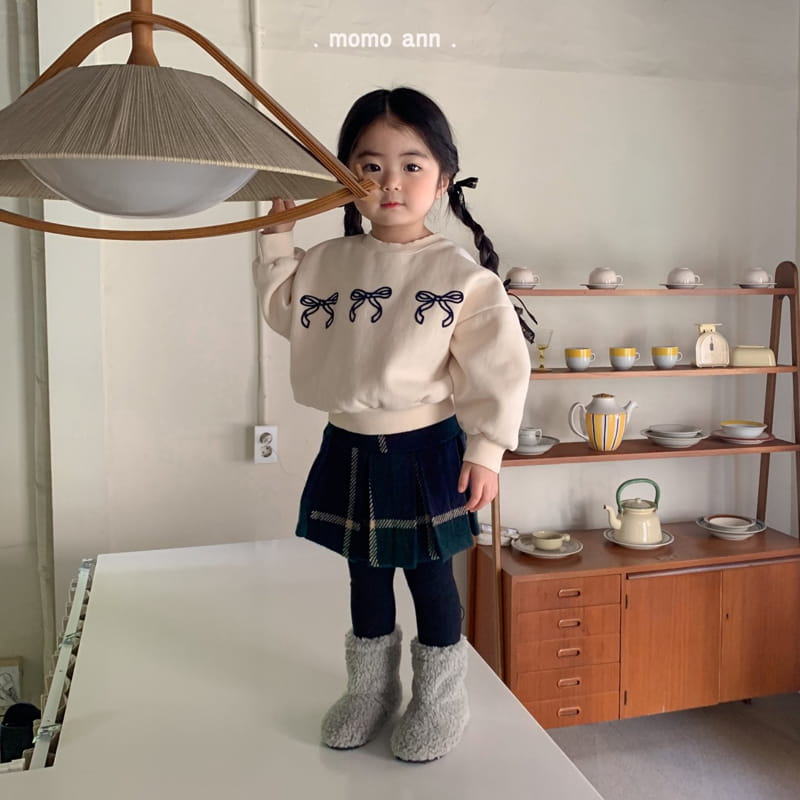 Momo Ann - Korean Children Fashion - #discoveringself - Ribbon Sweatshirt - 7