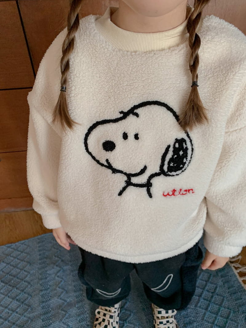 Momo Ann - Korean Children Fashion - #fashionkids - Nuppy Sweatshirt - 5