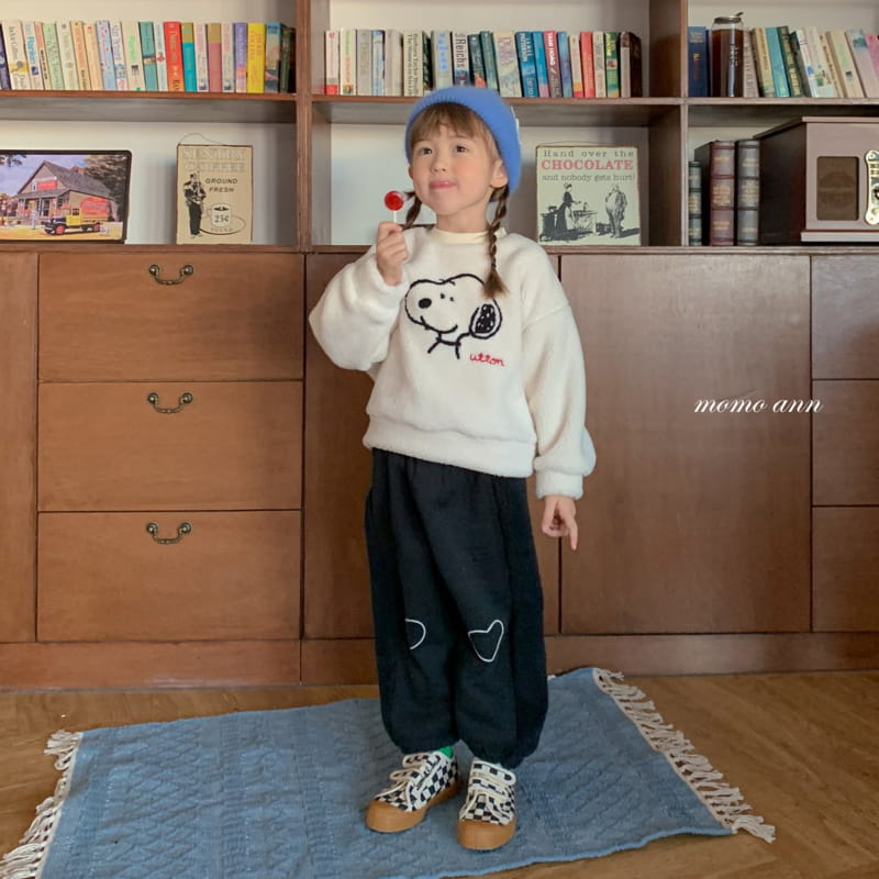 Momo Ann - Korean Children Fashion - #kidsshorts - Nuppy Sweatshirt - 6