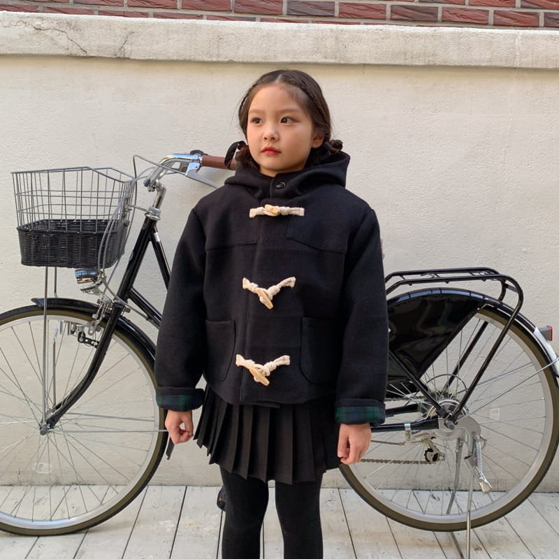 Momo Ann - Korean Children Fashion - #kidsshorts - Dupple Coat - 2