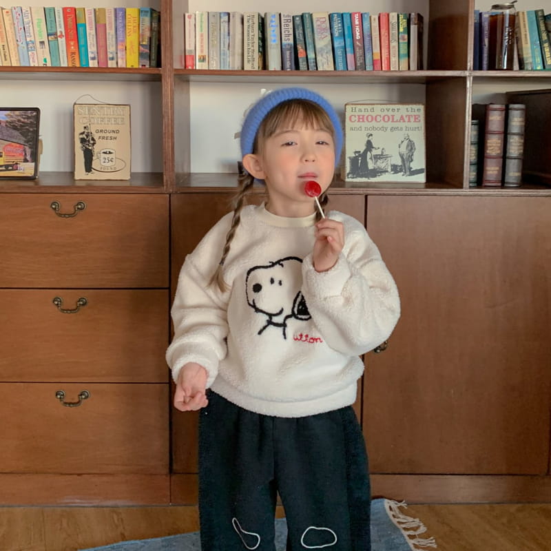 Momo Ann - Korean Children Fashion - #kidsstore - Nuppy Sweatshirt - 7