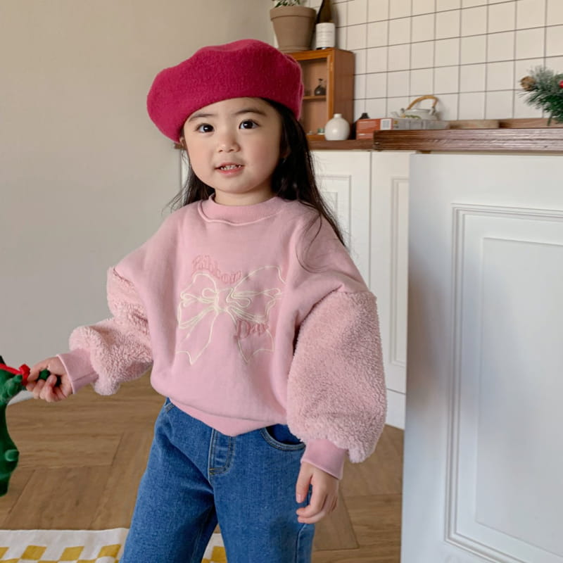 Momo Ann - Korean Children Fashion - #kidzfashiontrend - Boa Sweatshirt - 7