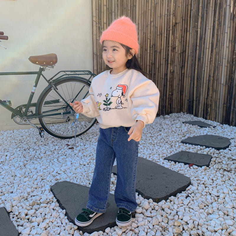 Momo Ann - Korean Children Fashion - #kidzfashiontrend - Bia Fleece Jeans