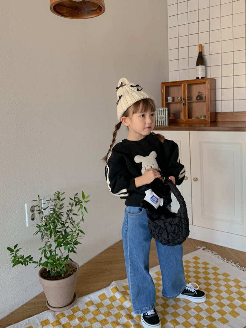Momo Ann - Korean Children Fashion - #littlefashionista - Bbogle Bunny Sweatshirt - 11
