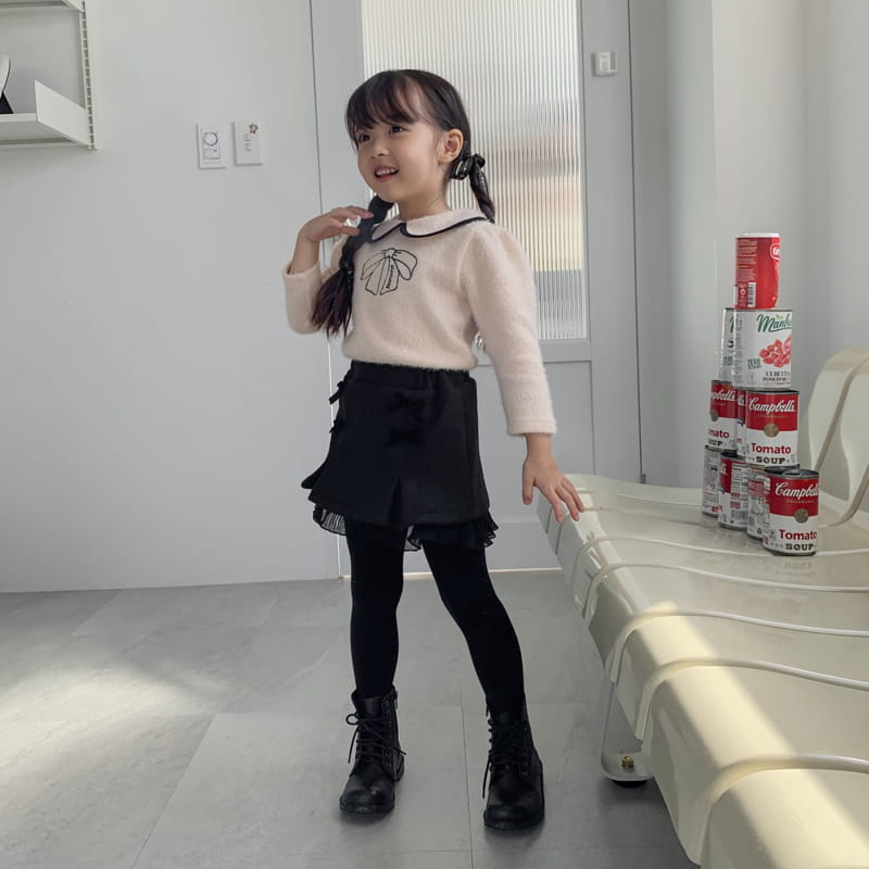 Momo Ann - Korean Children Fashion - #Kfashion4kids - Ribbon Skirt - 4