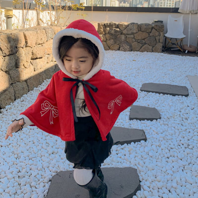 Momo Ann - Korean Children Fashion - #magicofchildhood - Santa Cape - 8