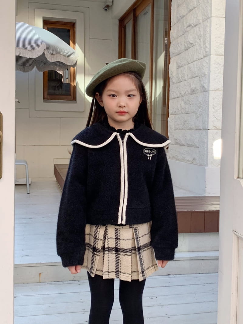Momo Ann - Korean Children Fashion - #magicofchildhood - Knit Zip-up - 6