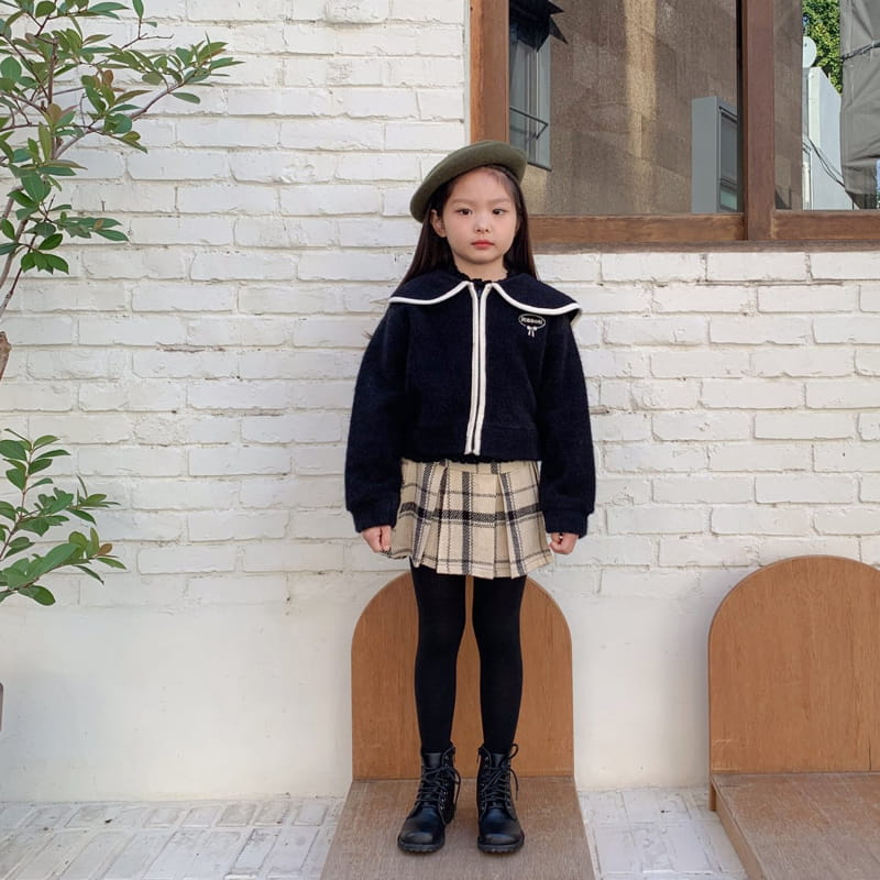 Momo Ann - Korean Children Fashion - #minifashionista - Knit Zip-up - 7