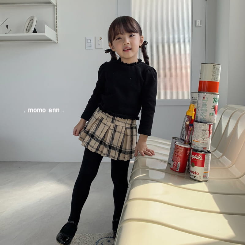 Momo Ann - Korean Children Fashion - #prettylittlegirls - Bbani Check Skirt - 8