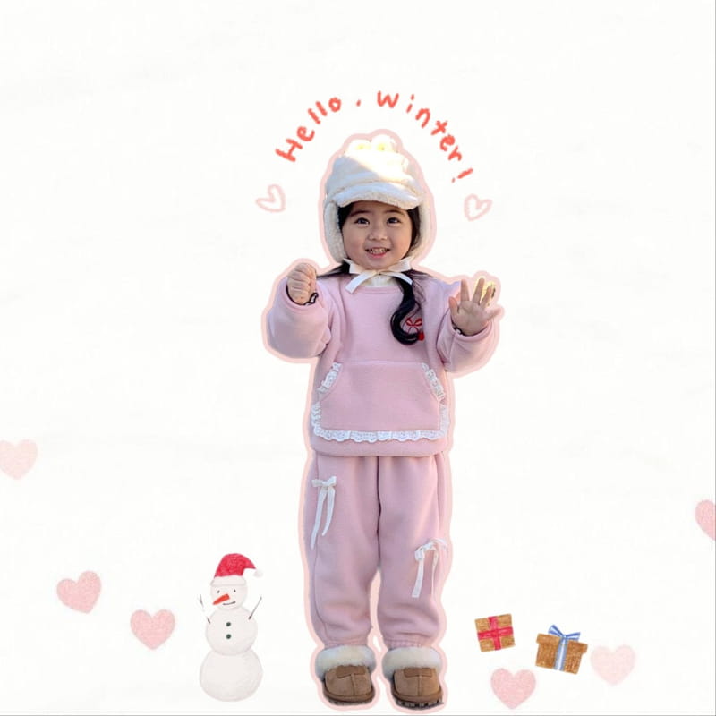 Momo Ann - Korean Children Fashion - #prettylittlegirls - Pong Top Bottom Set - 8