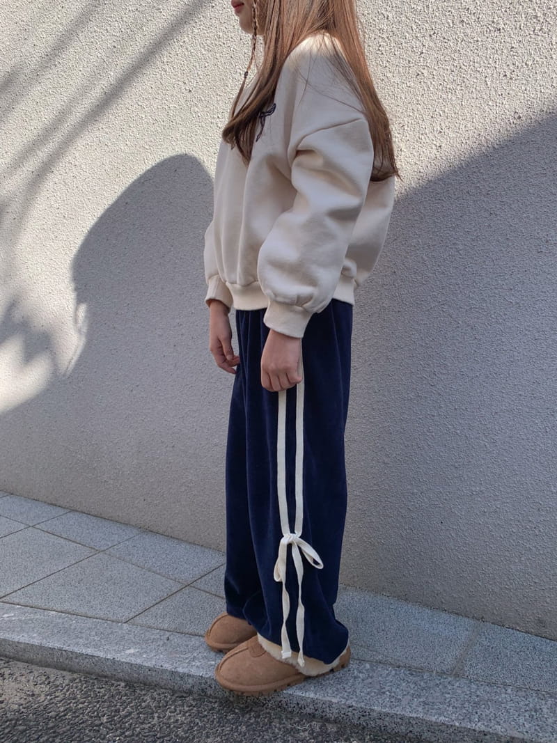 Momo Ann - Korean Children Fashion - #stylishchildhood - Veloure Pants - 8