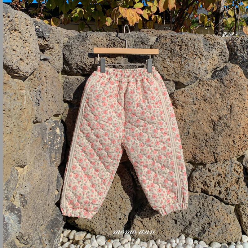 Momo Ann - Korean Children Fashion - #stylishchildhood - Flower Padding Pants - 10