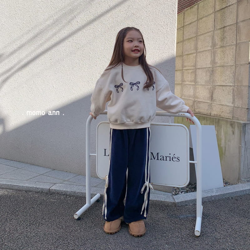 Momo Ann - Korean Children Fashion - #todddlerfashion - Veloure Pants - 6