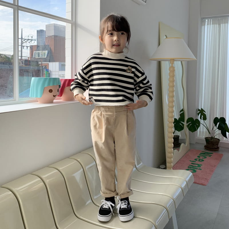 Momo Ann - Korean Children Fashion - #todddlerfashion - ST Bear Tee - 5