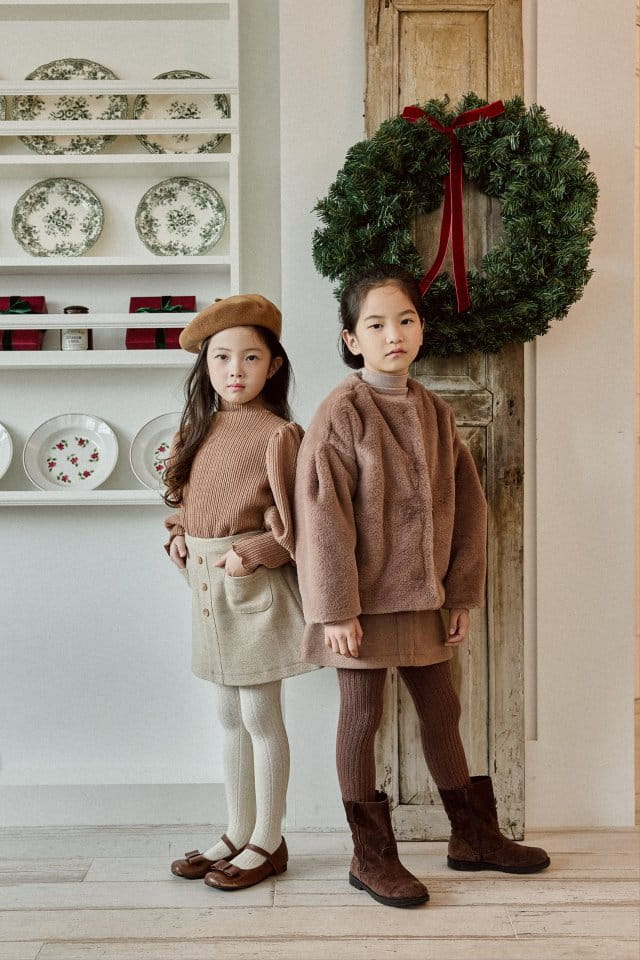 Mon Atelier - Korean Children Fashion - #childrensboutique - Pocket Skirt - 7