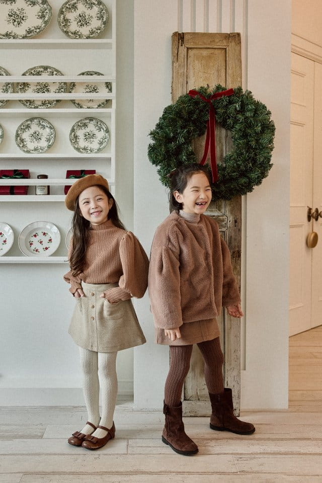 Mon Atelier - Korean Children Fashion - #designkidswear - Pocket Skirt - 8