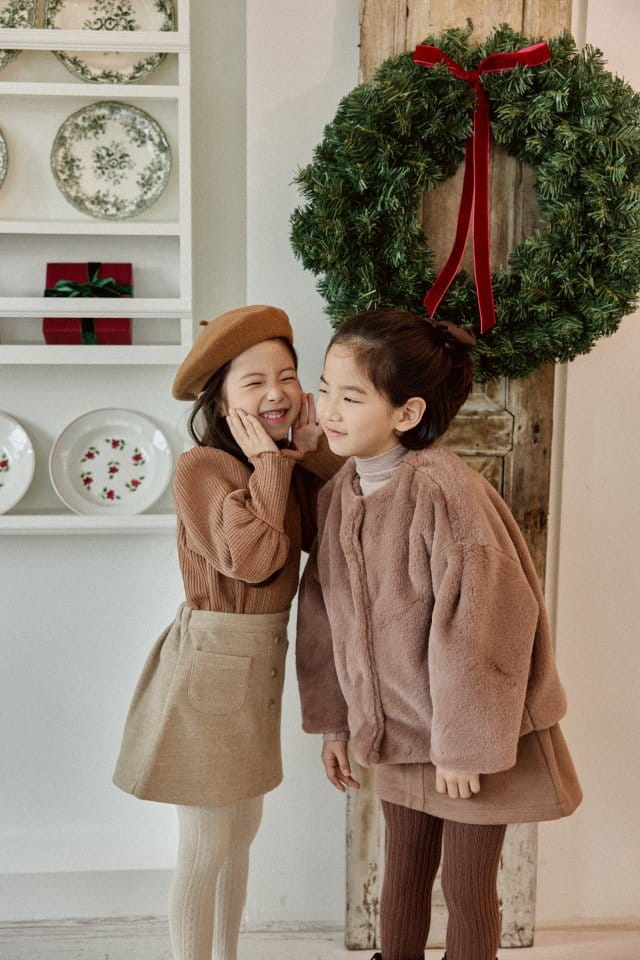 Mon Atelier - Korean Children Fashion - #kidsshorts - Pocket Skirt - 11