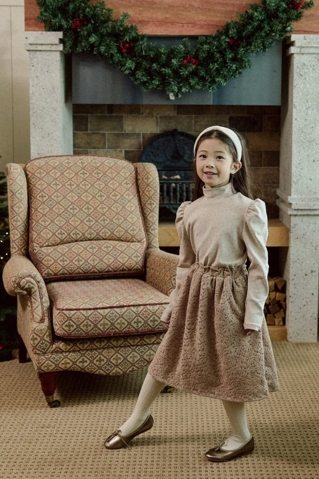 Mon Atelier - Korean Children Fashion - #kidsshorts - Blossom Tee