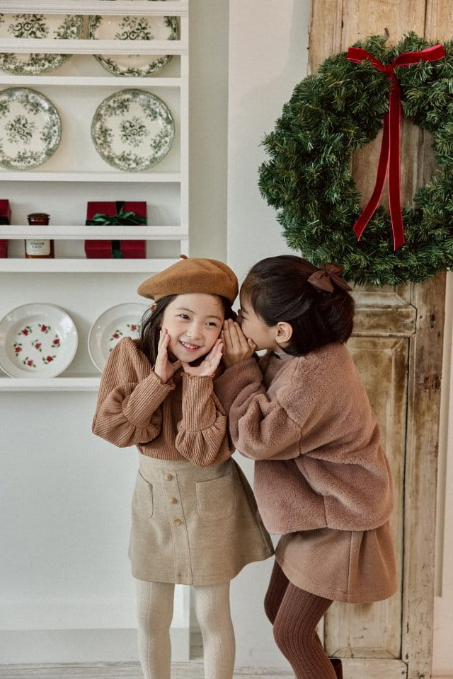 Mon Atelier - Korean Children Fashion - #kidsstore - Pocket Skirt - 12