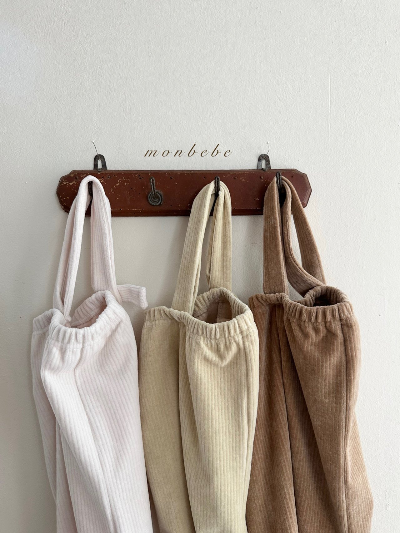 Monbebe - Korean Baby Fashion - #babyboutique - Macadamia Dungarees Pants