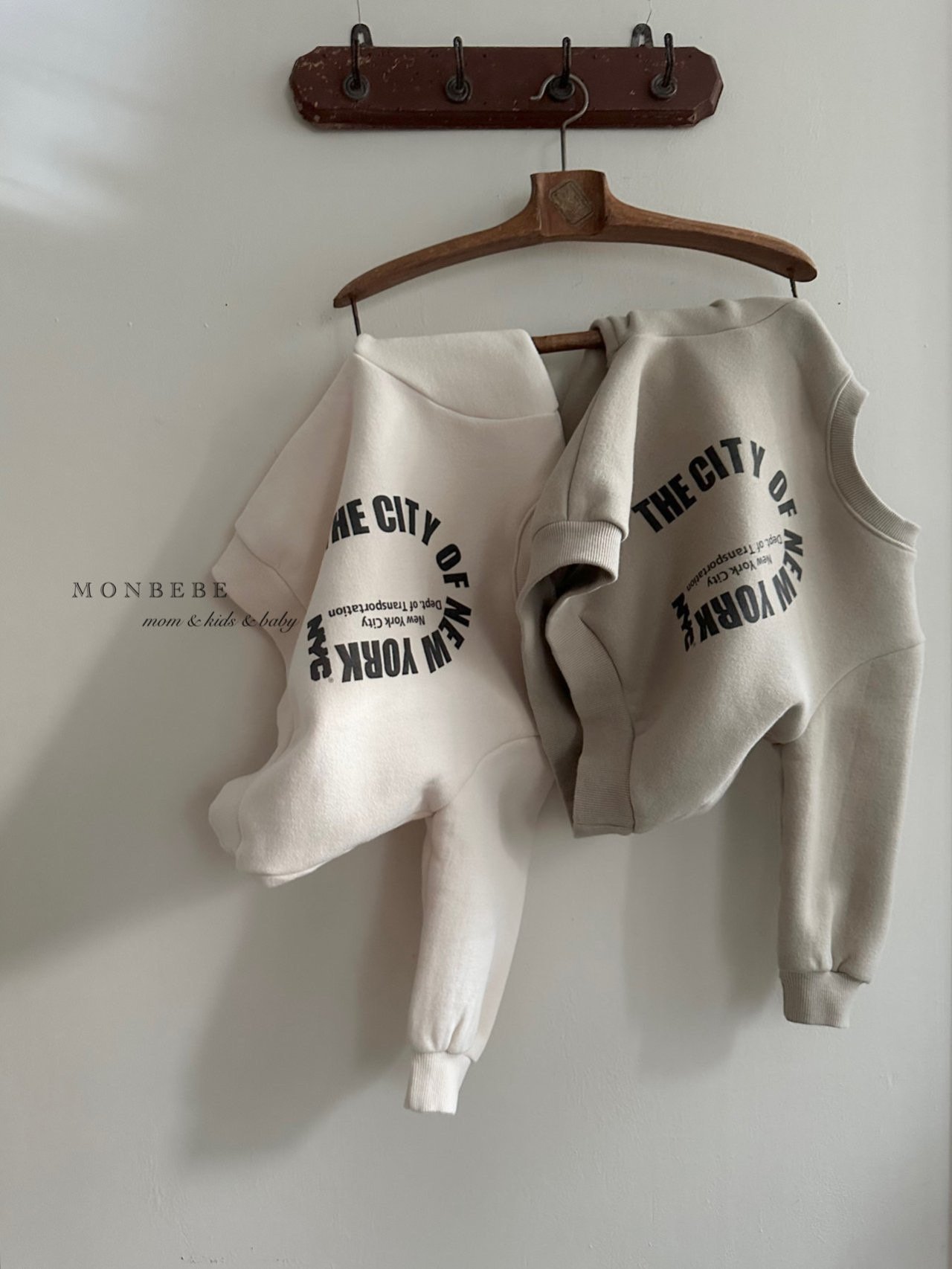 Monbebe - Korean Children Fashion - #littlefashionista - New York Sweatshirt - 5