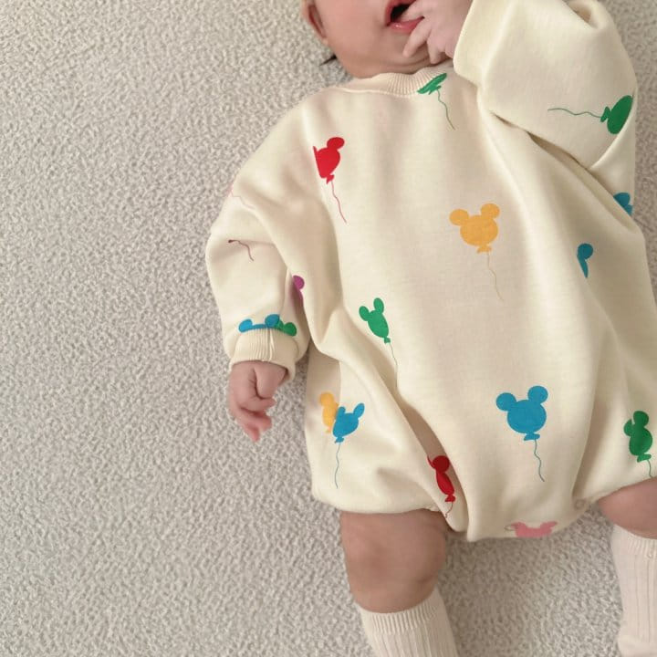 Moran - Korean Baby Fashion - #babyfashion - Balloon Bodysuit - 7