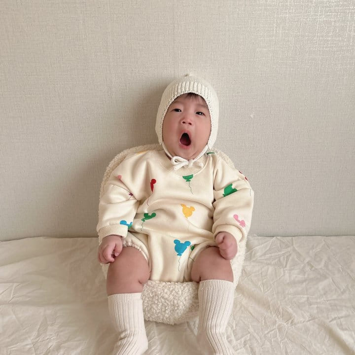 Moran - Korean Baby Fashion - #babygirlfashion - Balloon Bodysuit - 9