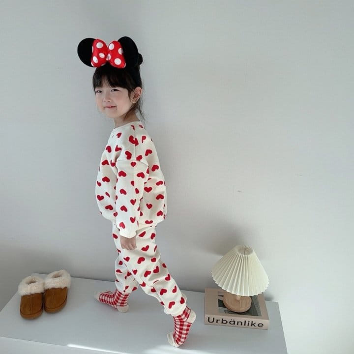 Moran - Korean Children Fashion - #childrensboutique - Heart Candy Set - 10