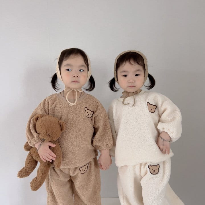 Moran - Korean Children Fashion - #discoveringself - Bbogle Bear Top Bottom Set - 11