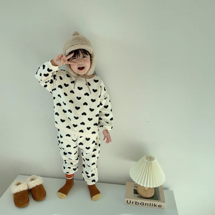 Moran - Korean Children Fashion - #littlefashionista - Heart Candy Set - 2