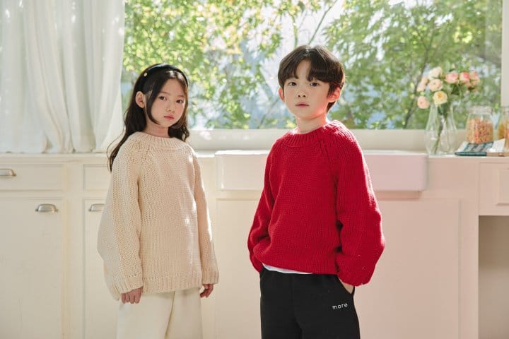 More - Korean Children Fashion - #Kfashion4kids - Fisher Round Knit - 6