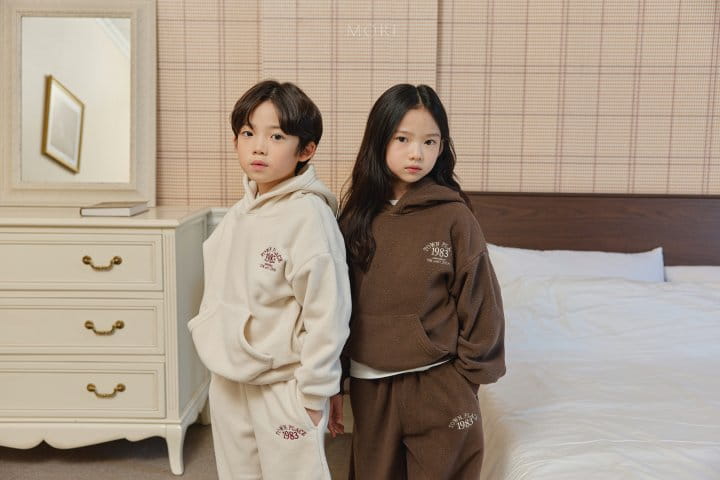 More - Korean Children Fashion - #childofig - 1983 Fleece Top Bottom Set - 6