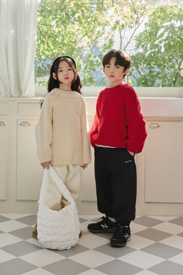 More - Korean Children Fashion - #fashionkids - Fisher Round Knit - 2