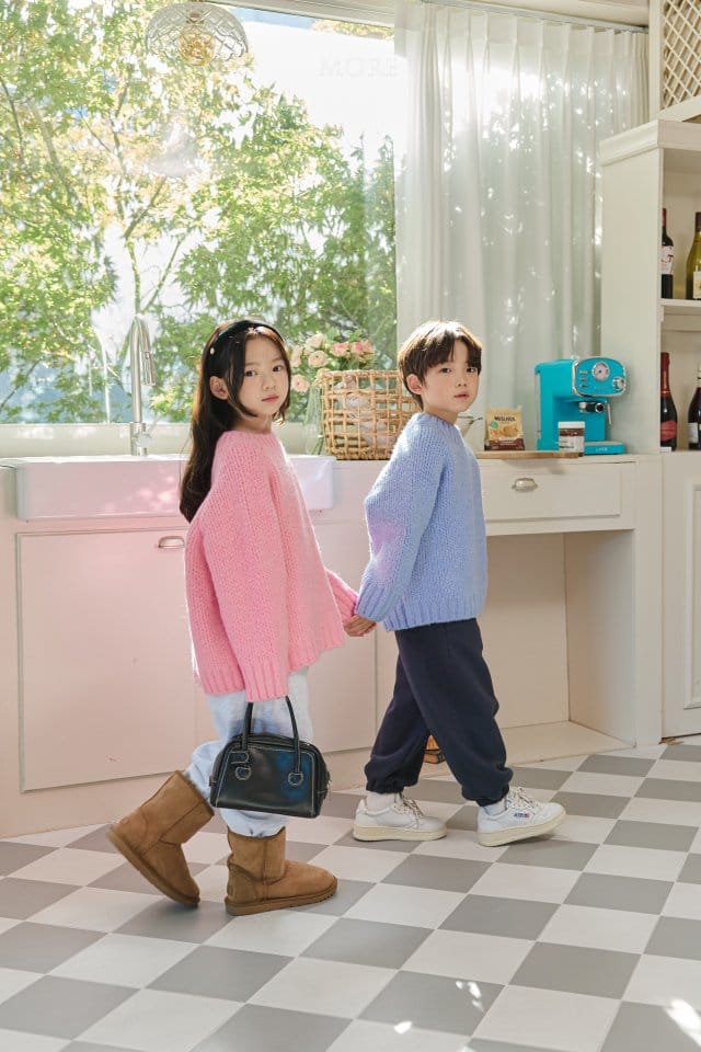 More - Korean Children Fashion - #fashionkids - Pastel Hair Knit