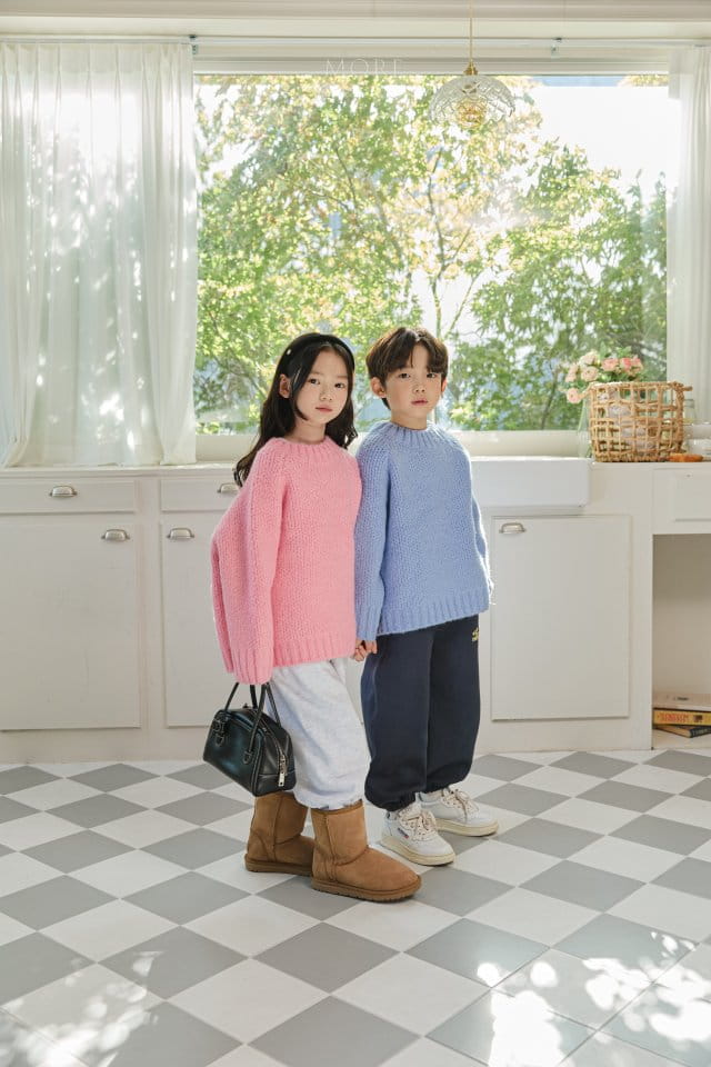 More - Korean Children Fashion - #kidsshorts - Pastel Hair Knit - 2