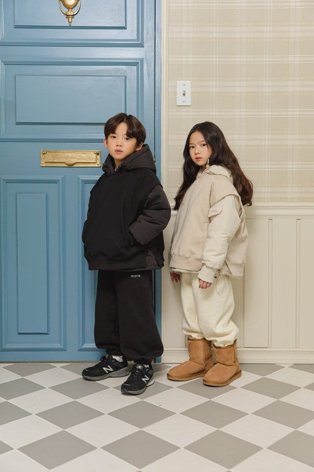 More - Korean Children Fashion - #kidsstore - Two Piece Padding Fullover - 6