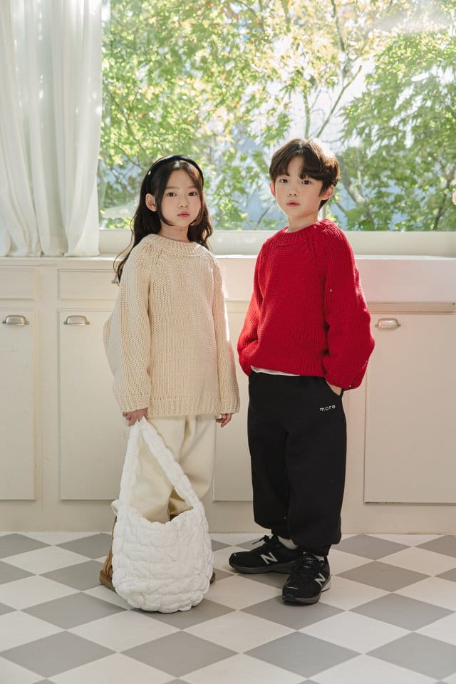 More - Korean Children Fashion - #kidsshorts - Fisher Round Knit - 4
