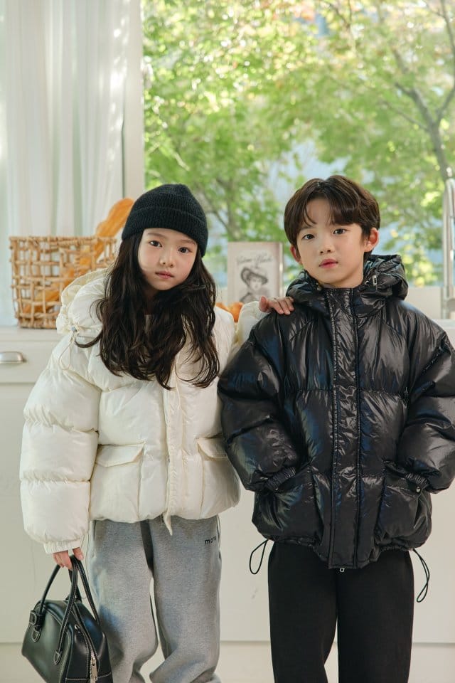 More - Korean Children Fashion - #kidzfashiontrend - Enki Hoddy padding - 8
