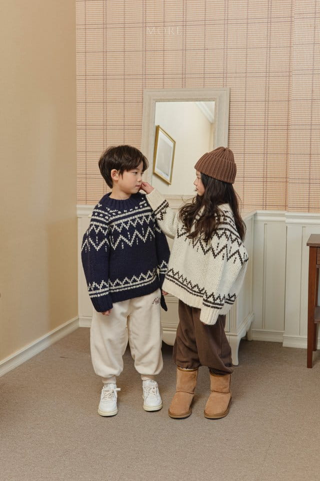 More - Korean Children Fashion - #littlefashionista - Tree  Hair Knit - 5