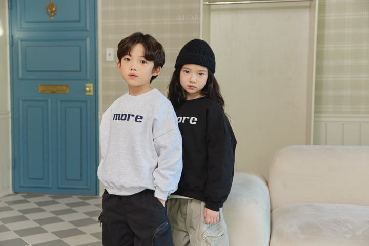 More - Korean Children Fashion - #Kfashion4kids - More Patch Sweatshirt - 4