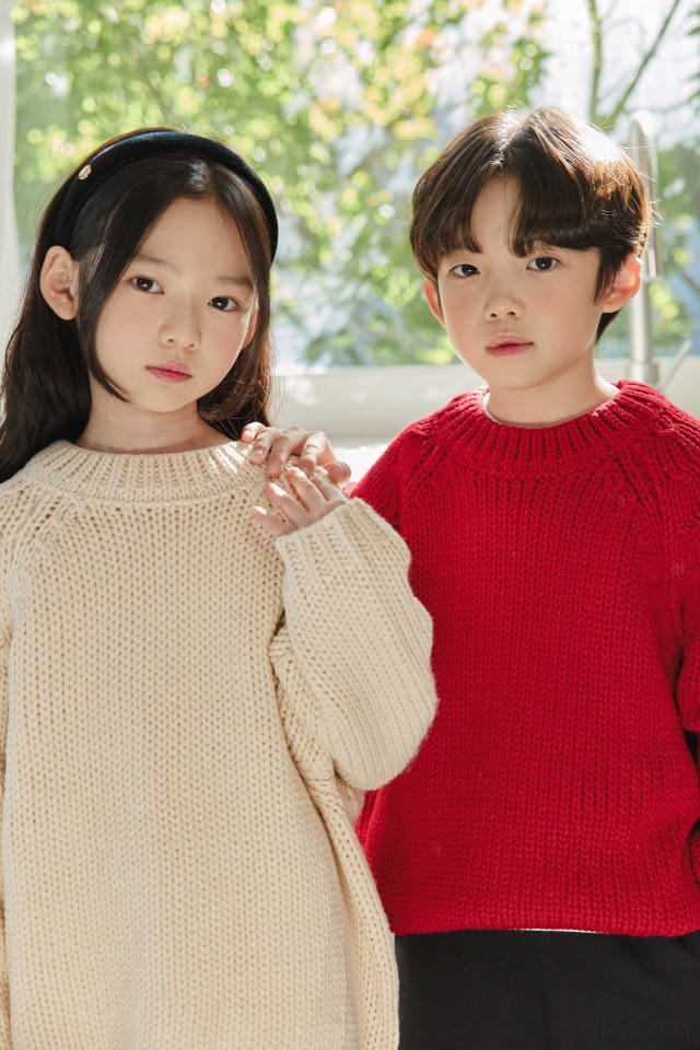 More - Korean Children Fashion - #magicofchildhood - Fisher Round Knit - 8