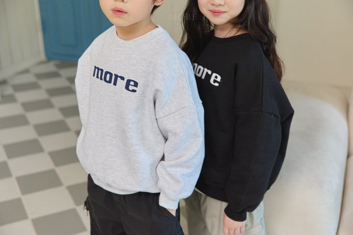 More - Korean Children Fashion - #magicofchildhood - More Patch Sweatshirt - 5
