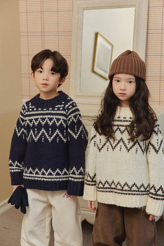 More - Korean Children Fashion - #minifashionista - Tree  Hair Knit - 7