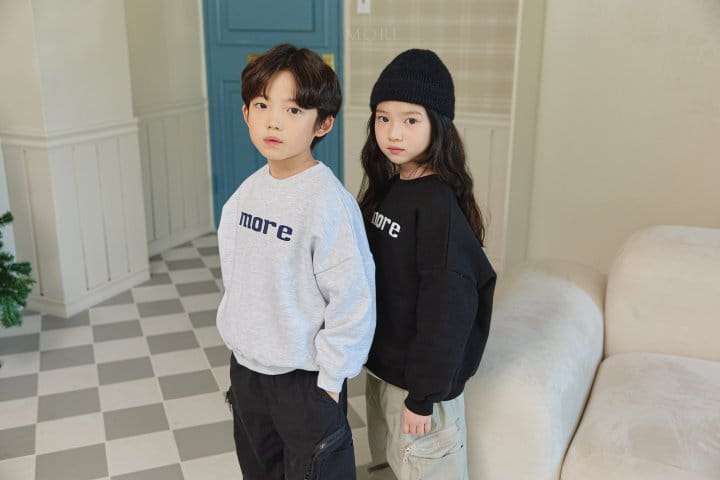 More - Korean Children Fashion - #minifashionista - More Patch Sweatshirt - 6
