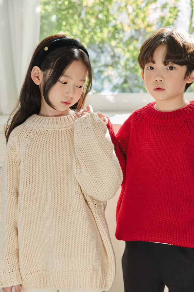 More - Korean Children Fashion - #prettylittlegirls - Fisher Round Knit - 10