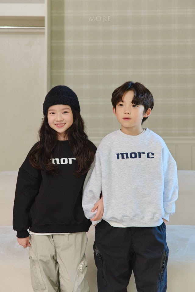 More - Korean Children Fashion - #prettylittlegirls - More Patch Sweatshirt - 7
